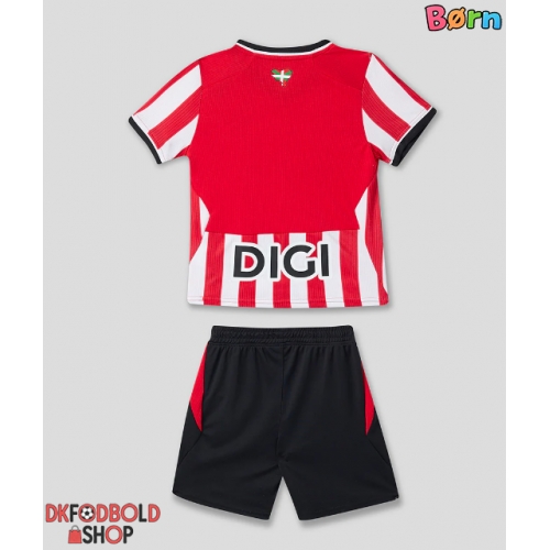 Athletic Bilbao Hjemmebanesæt Børn 2026-27 Kort ærmer (+ korte bukser)
